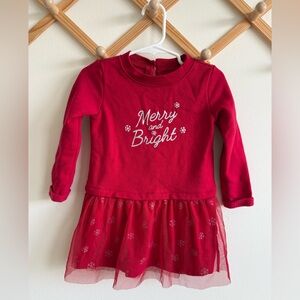 Carters Christmas Holiday Dress